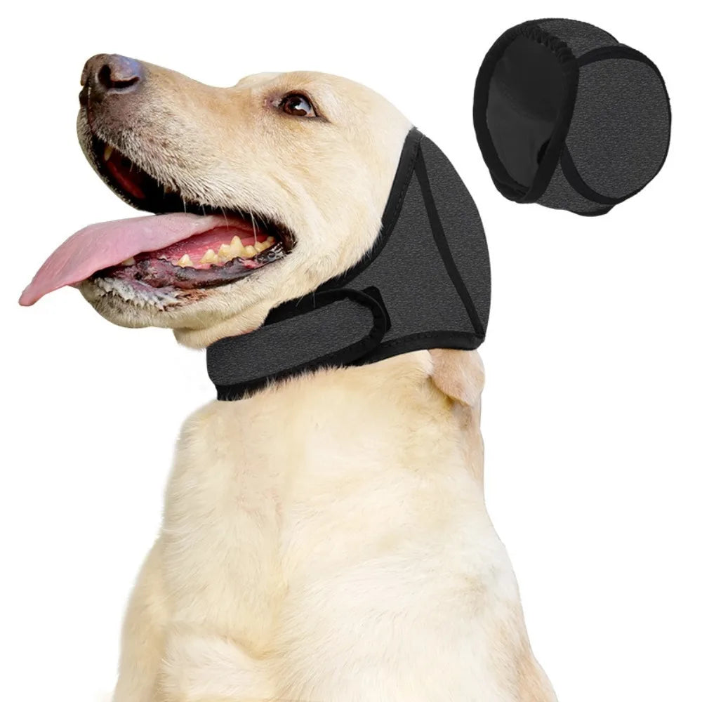 Calming Noise-Reduction Earmuffs for Dogs Grey Pack
