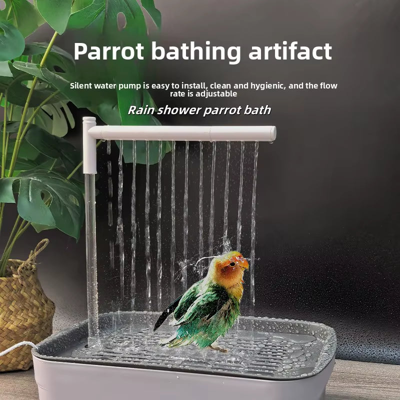 Automatic Bird Bath for Parrots
